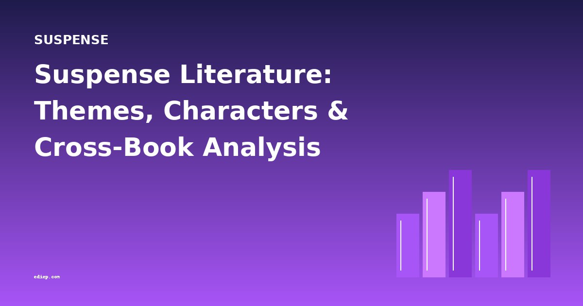 Suspense Literature: Themes, Characters & Cross-Book Analysis